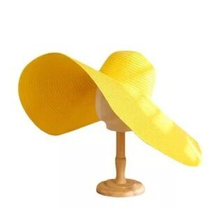 Oversized Floppy Straw Hat Available in 8 Colors